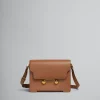Shoulder Bags | Trunkaroo Bag>Marni Brown Leather Trunkaroo Medium Shoulder Bag CINNAMON