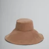 Hats>Marni Brown Organic Denim Hat RAISIN