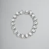 Necklaces>Marni Chunky Chain Necklace With Rhinestones GLASS