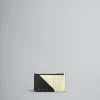 Wallets & Small Leather Goods>Marni Cream And Black Tribeca Card Case SHELL/BLACK