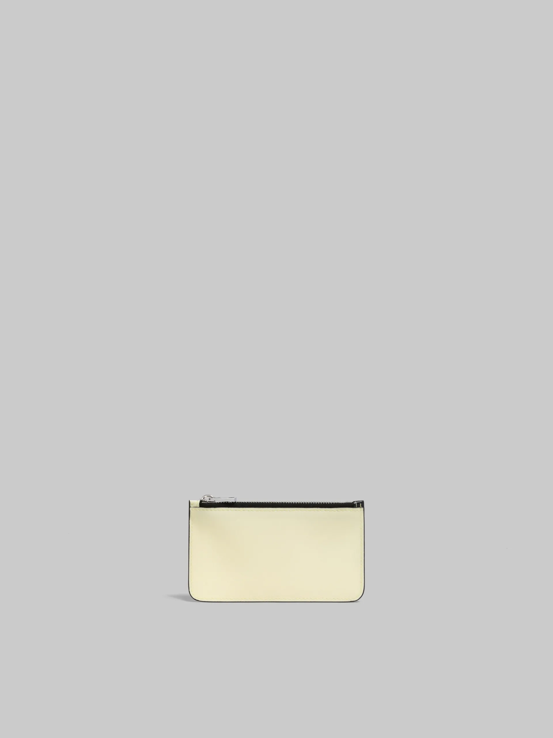Wallets & Small Leather Goods>Marni Cream And Black Tribeca Card Case SHELL/BLACK