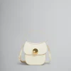 Shoulder Bags>Marni Cream Leather Butterfly Small Handbag SHELL