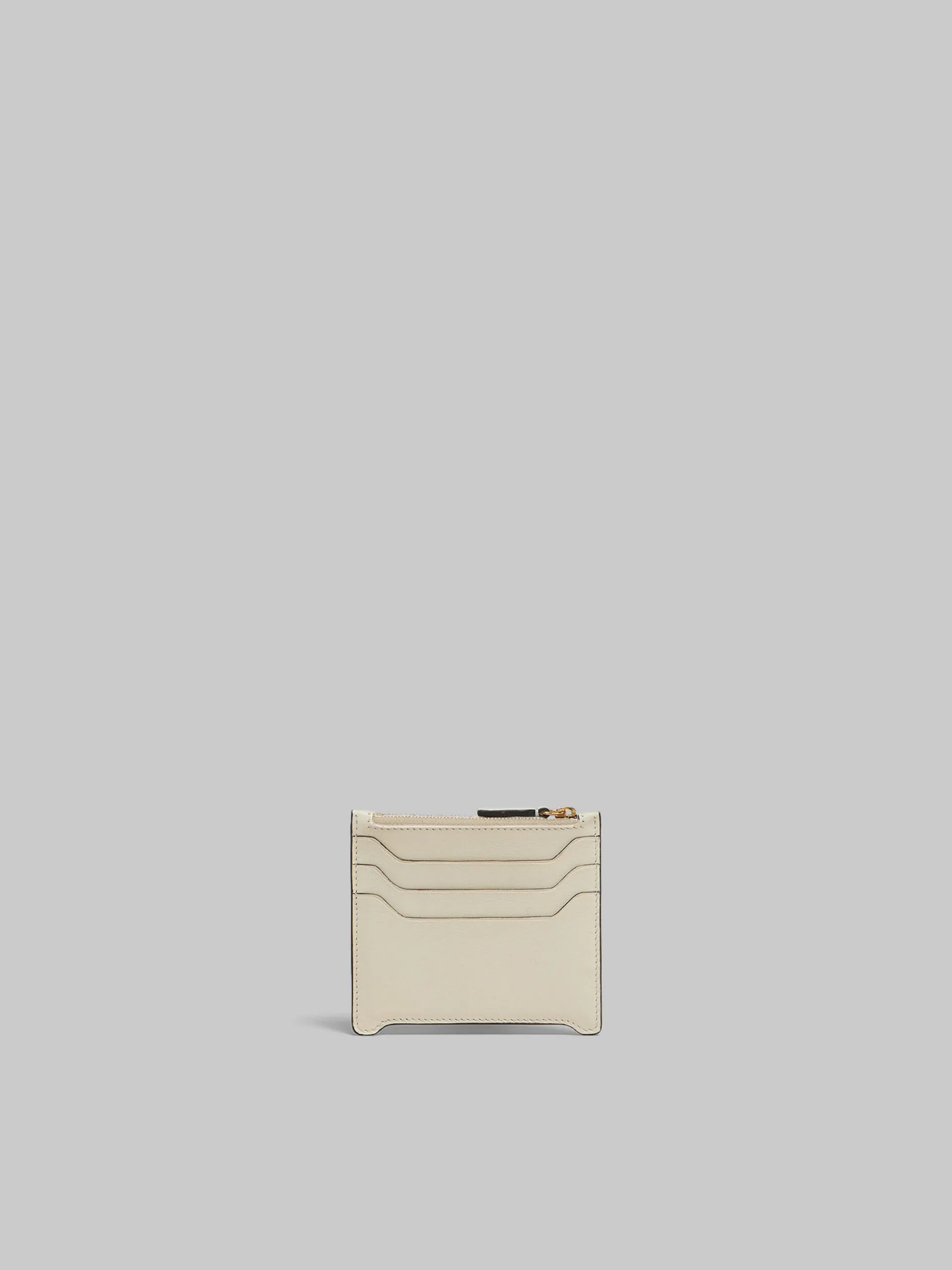 Wallets & Small Leather Goods>Marni Cream Leather Trunkaroo Card Case SHELL