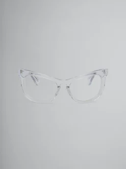 Sunglasses | Sunglasses>Marni Isamu Optical Glasses CRYSTAL