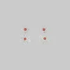 Earrings>Marni Daisy Drop Earrings With Pavé Rhinestones GLASS