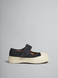 Sneakers | Pablo>Marni Denim Mary Jane Sneaker BLUE
