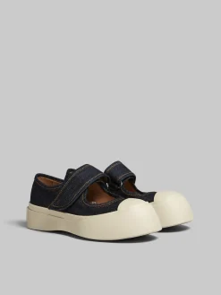 Sneakers | Pablo>Marni Denim Mary Jane Sneaker BLUE