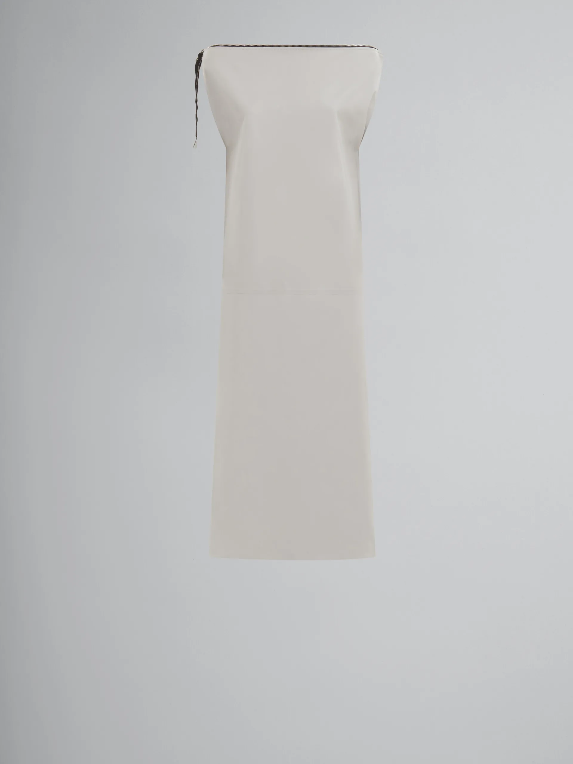 Dresses>Marni Grey Sleeveless Nappa Dress SODIUM
