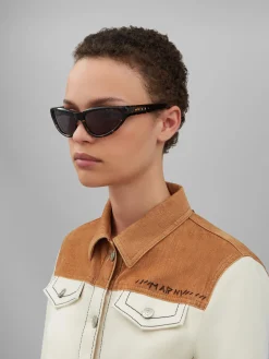 Sunglasses | Sunglasses>Marni Havana Mavericks Sunglasses FUMO
