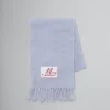Scarves>Marni Light Blue Alpaca Scarf IRISBLUE