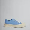 Sneakers>Marni Light Blue Denim Pablo Lace-up Sneaker LIGHTBLUE