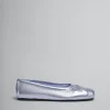 Flats>Marni Light Blue Nappa Leather Seamless Little Bow Ballet Flat LIGHTBLUE