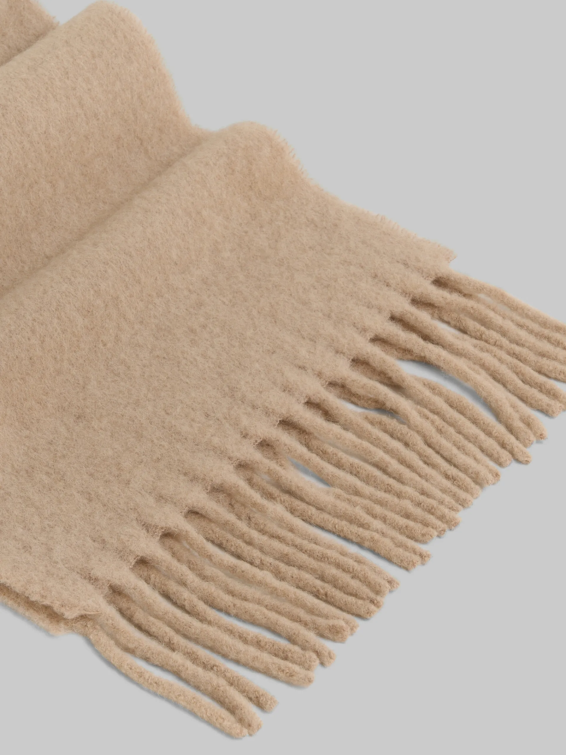 Scarves>Marni Light Pink Alpaca Scarf POMPEII