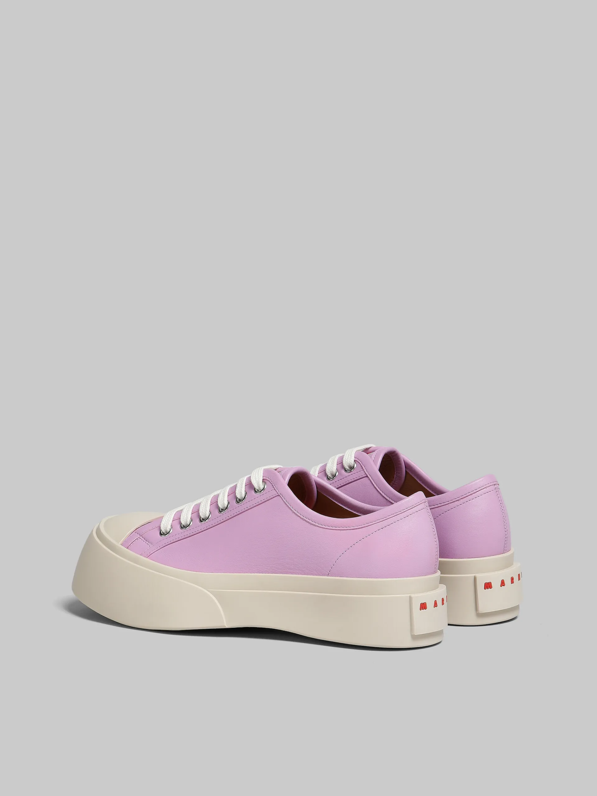Sneakers | Pablo>Marni Lilac Nappa Leather Pablo Lace-up Sneaker DAHLIA/PURPLE
