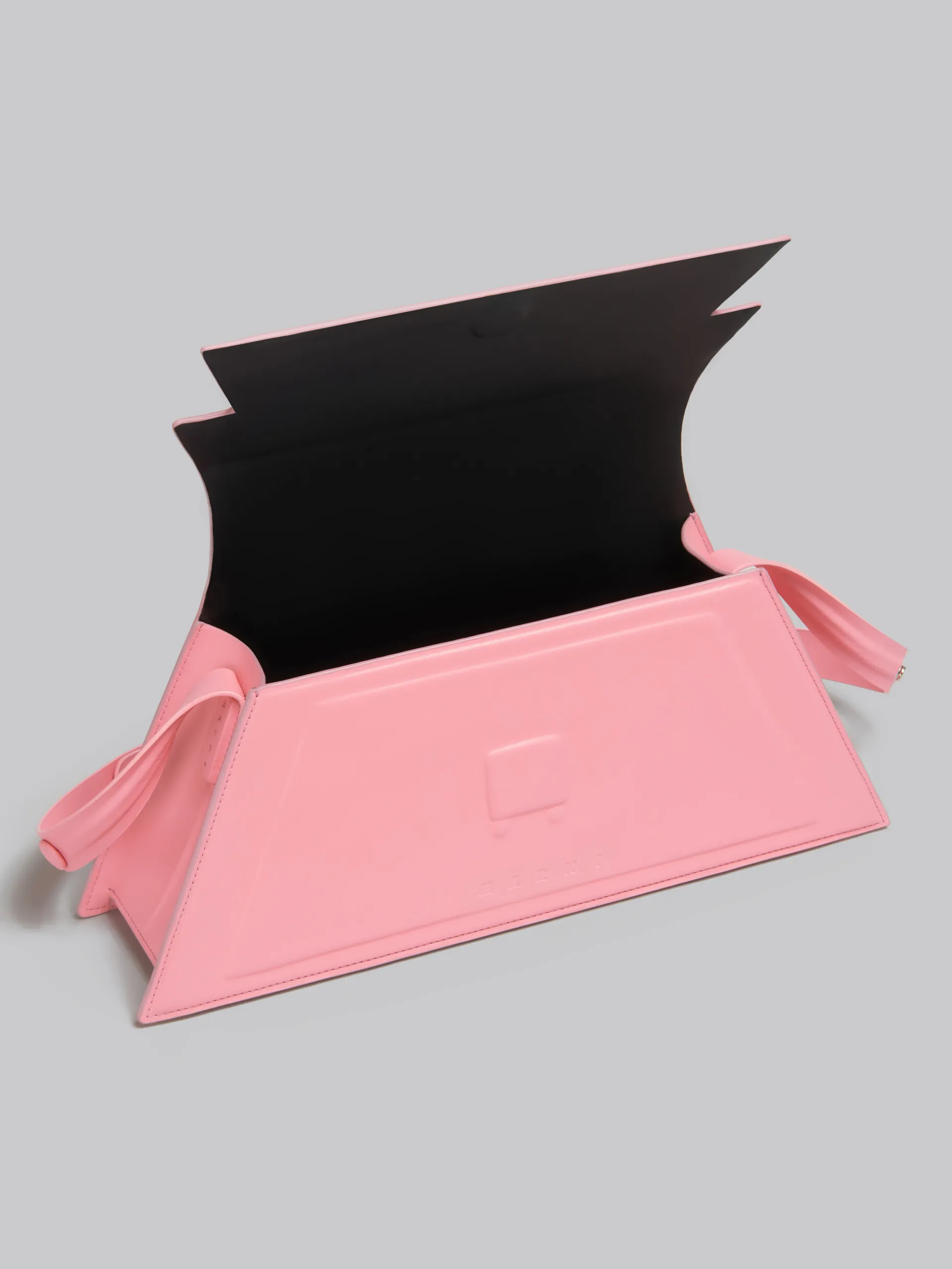 Shoulder Bags>Marni Medium Trunkoise Bag In Smooth Light Leather PINK