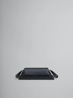 Shoulder Bags>Marni Mini Trunkoise Bag In Smooth Leather BLACK