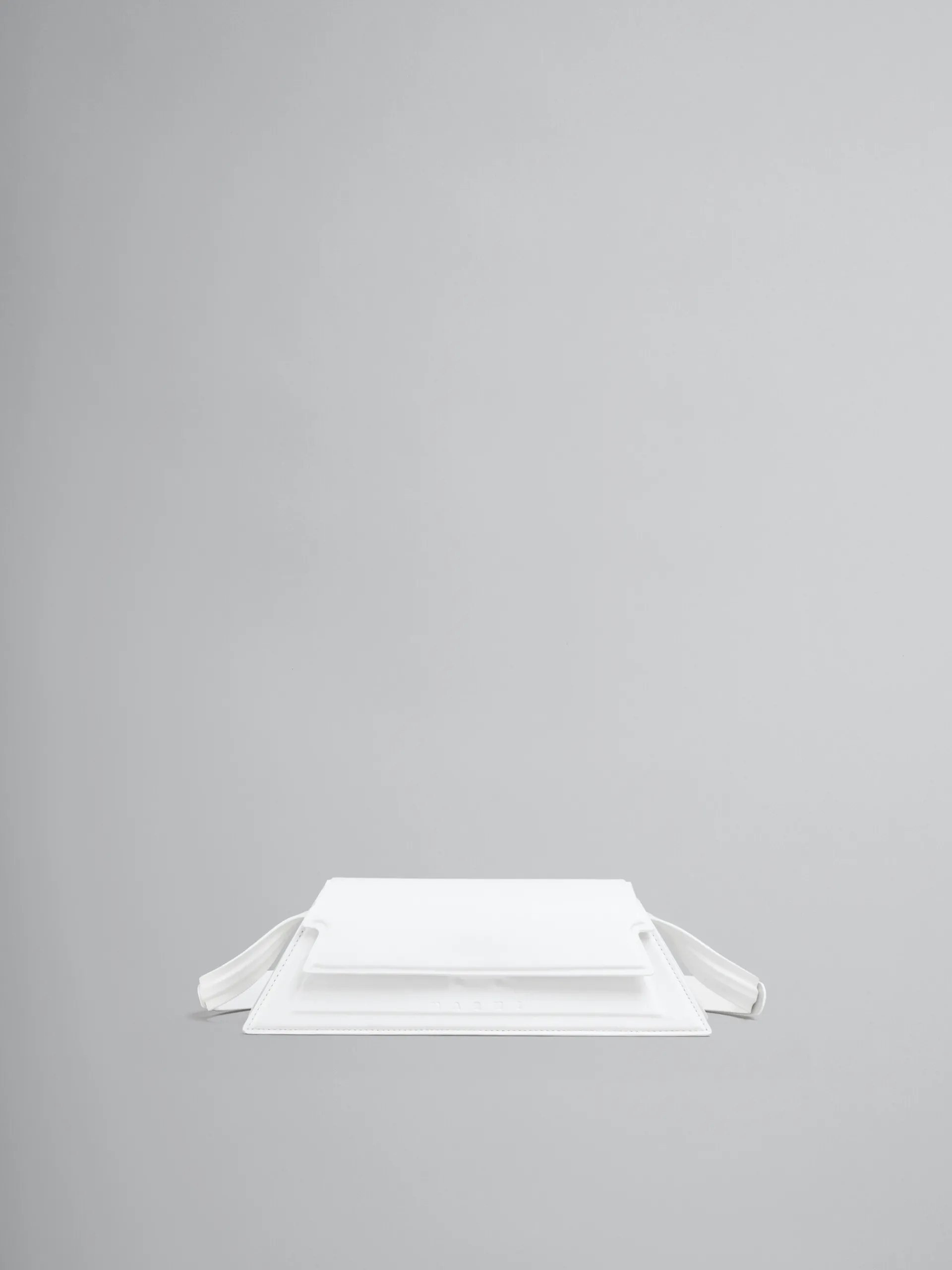 Shoulder Bags>Marni Mini Trunkoise Bag In Smooth White Leather LILYWHITE
