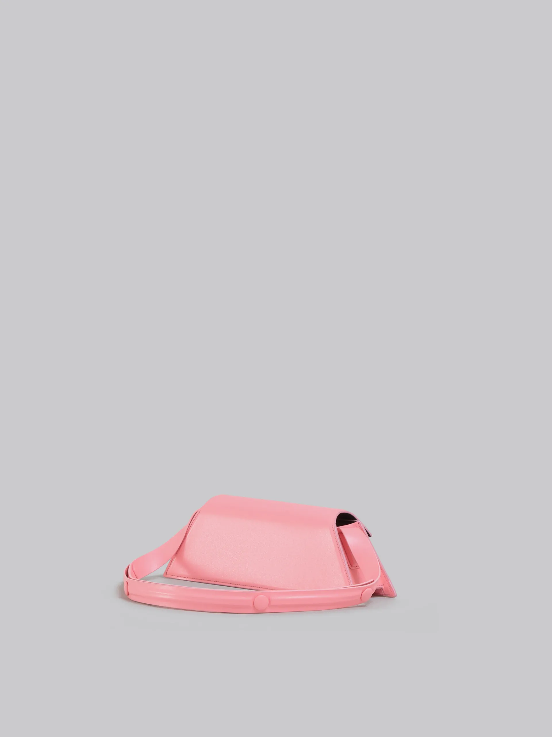 Shoulder Bags>Marni Mini Trunkoise Bag In Smooth Light Leather PINK