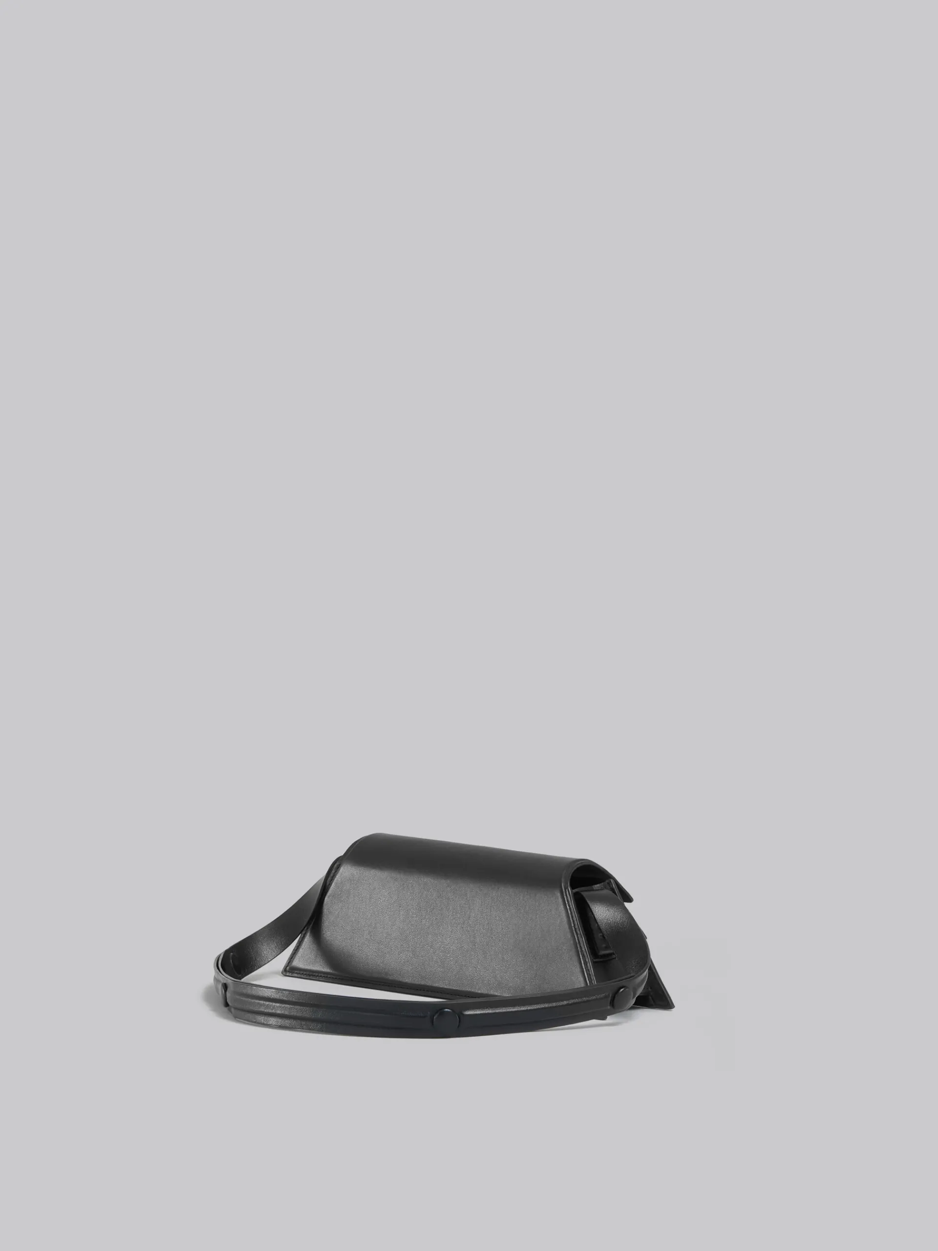 Shoulder Bags>Marni Mini Trunkoise Bag In Smooth Leather BLACK