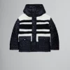 Kids>Marni Padded Jacket With Stars And Teddy Inserts BLACK