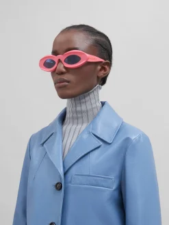 Sunglasses | Sunglasses>Marni Dark Doodad Sunglasses PINK