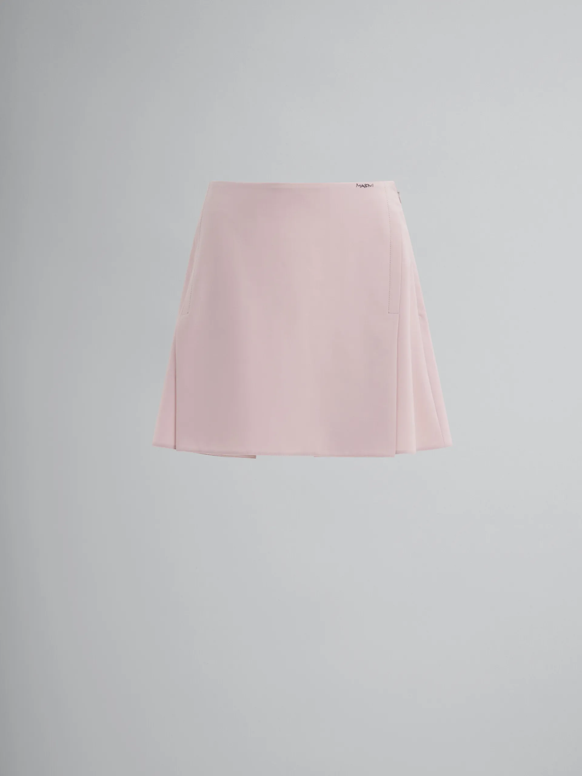 Matching Sets | Skirts>Marni Pink Stretch Wool Mini Skirt ANTIQUEROSE