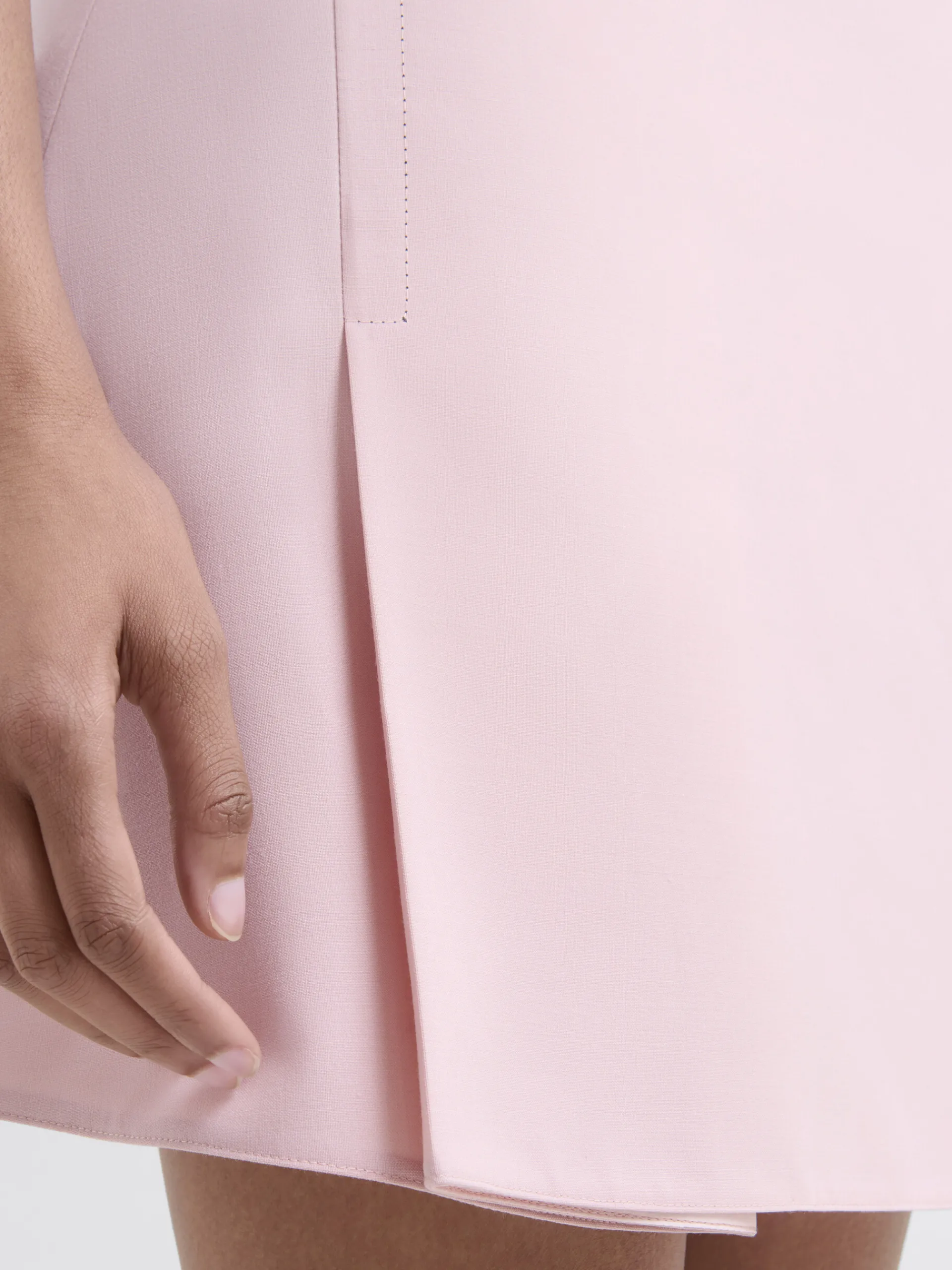 Matching Sets | Skirts>Marni Pink Stretch Wool Mini Skirt ANTIQUEROSE