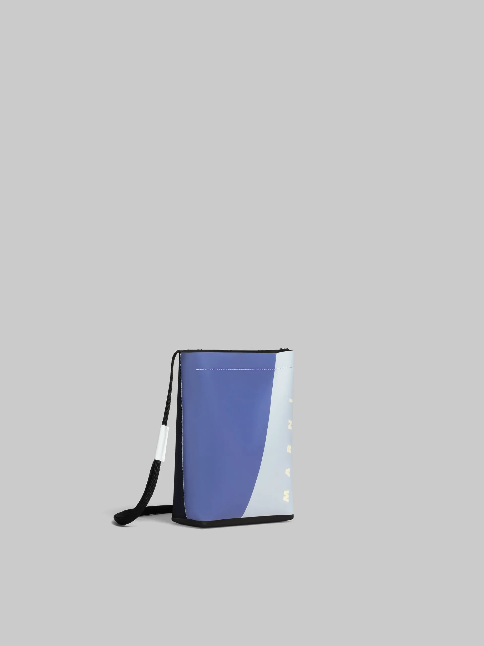 Crossbody Bags>Marni Purple And Blue Tribeca Crossbody Bag With Shoelace Strap PRUNE VIOLETT/ SODIUM