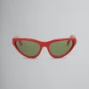 Sunglasses | Sunglasses>Marni Mavericks Sunglasses RED
