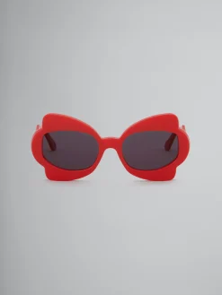 Sunglasses | Sunglasses>Marni Monumental Gate Sunglasses RED