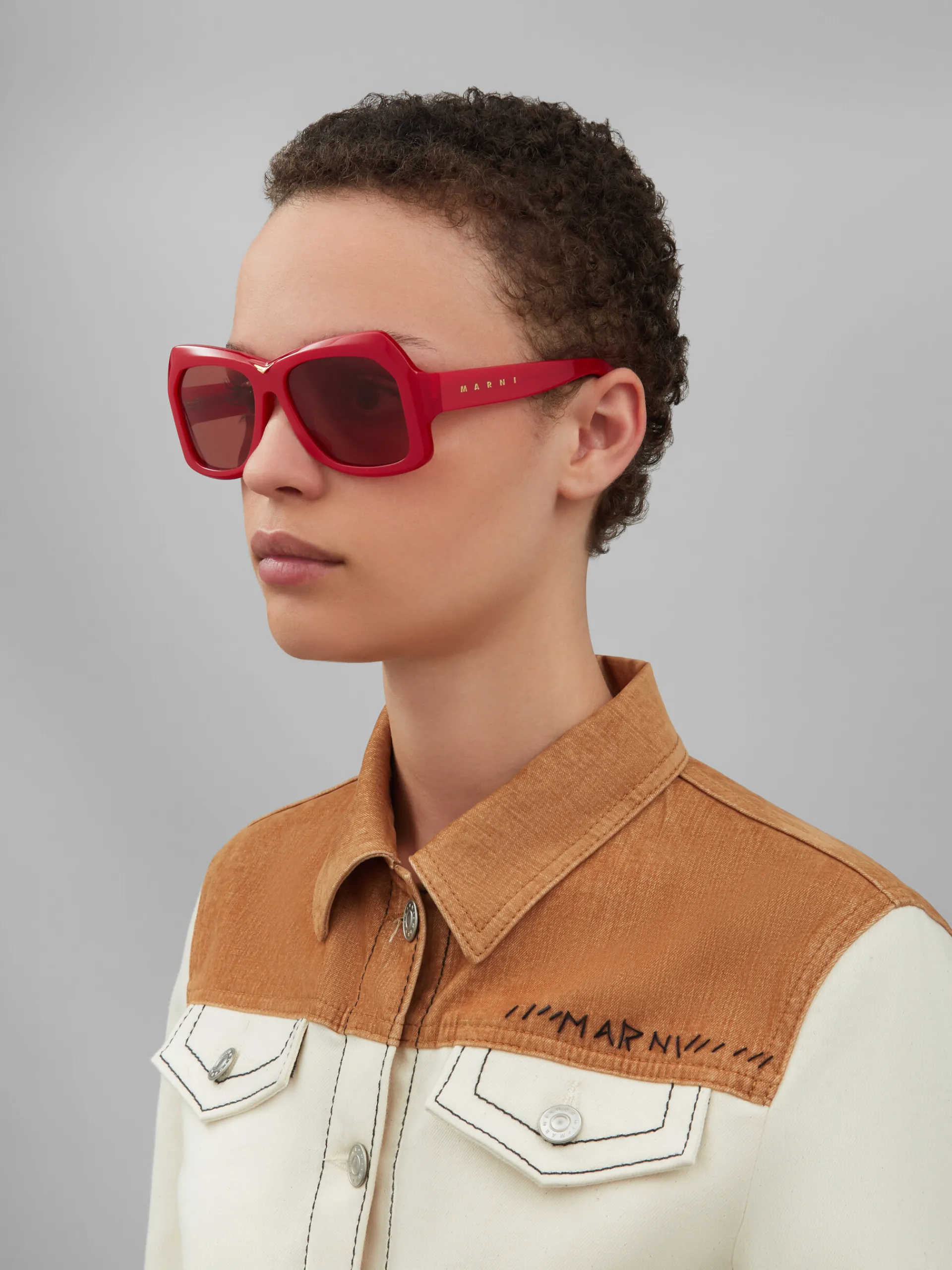 Sunglasses | Sunglasses>Marni Tiznit Sunglasses RED
