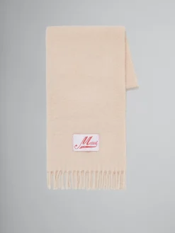 Scarves | Other Accessories>Marni Pink Alpaca Scarf ROSE