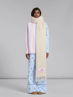 Scarves | Other Accessories>Marni Pink Alpaca Scarf ROSE