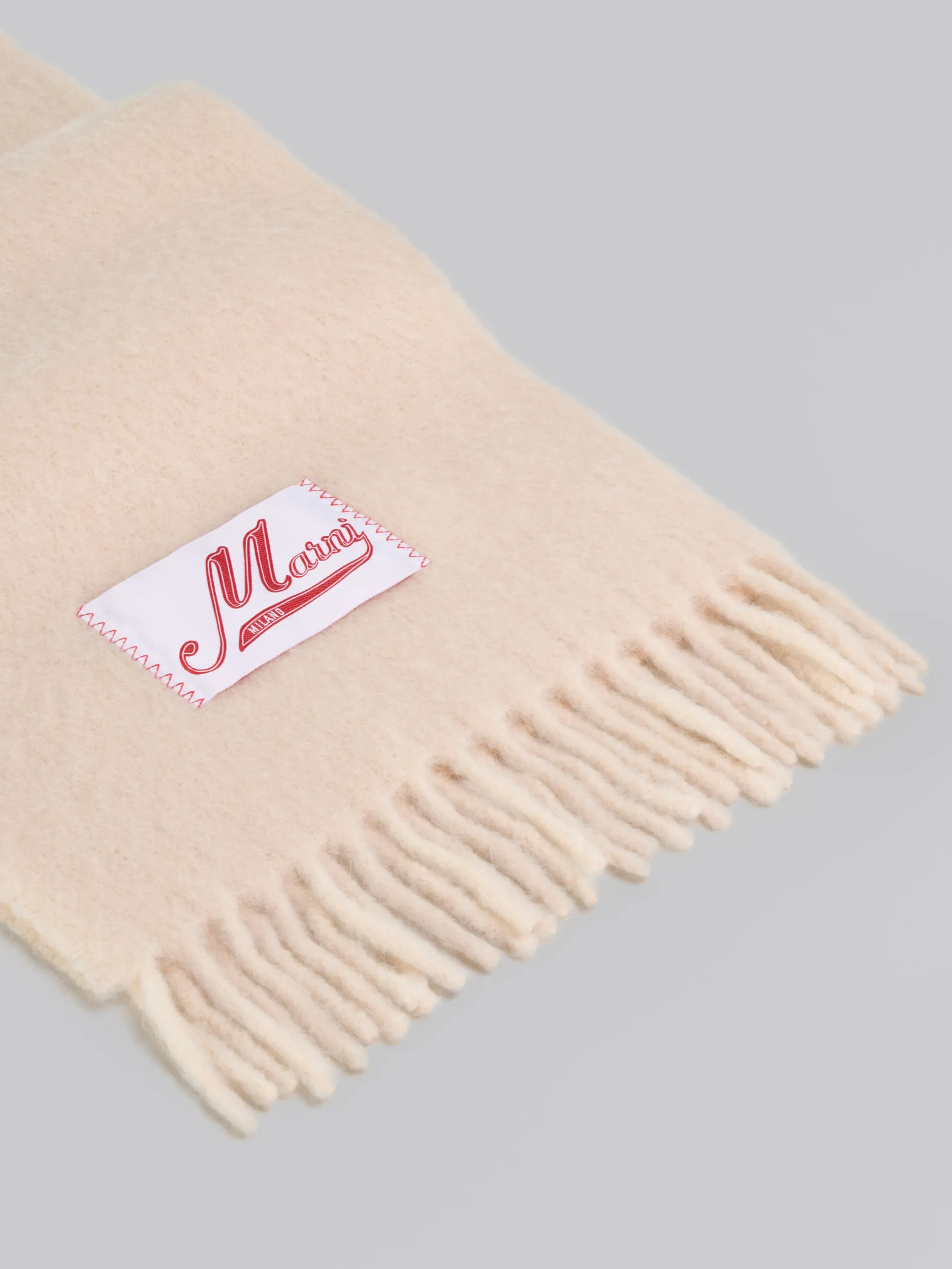 Scarves | Other Accessories>Marni Pink Alpaca Scarf ROSE
