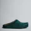 Fussbett Sabot>Marni Sea Green Long-hair Calfskin Fussbett Sabot NORTH SEA