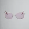 Sunglasses | Sunglasses>Marni Silver Unila Sunglasses BLACK