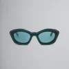 Sunglasses | Sunglasses>Marni Teal Kea Island Sunglasses BLUE