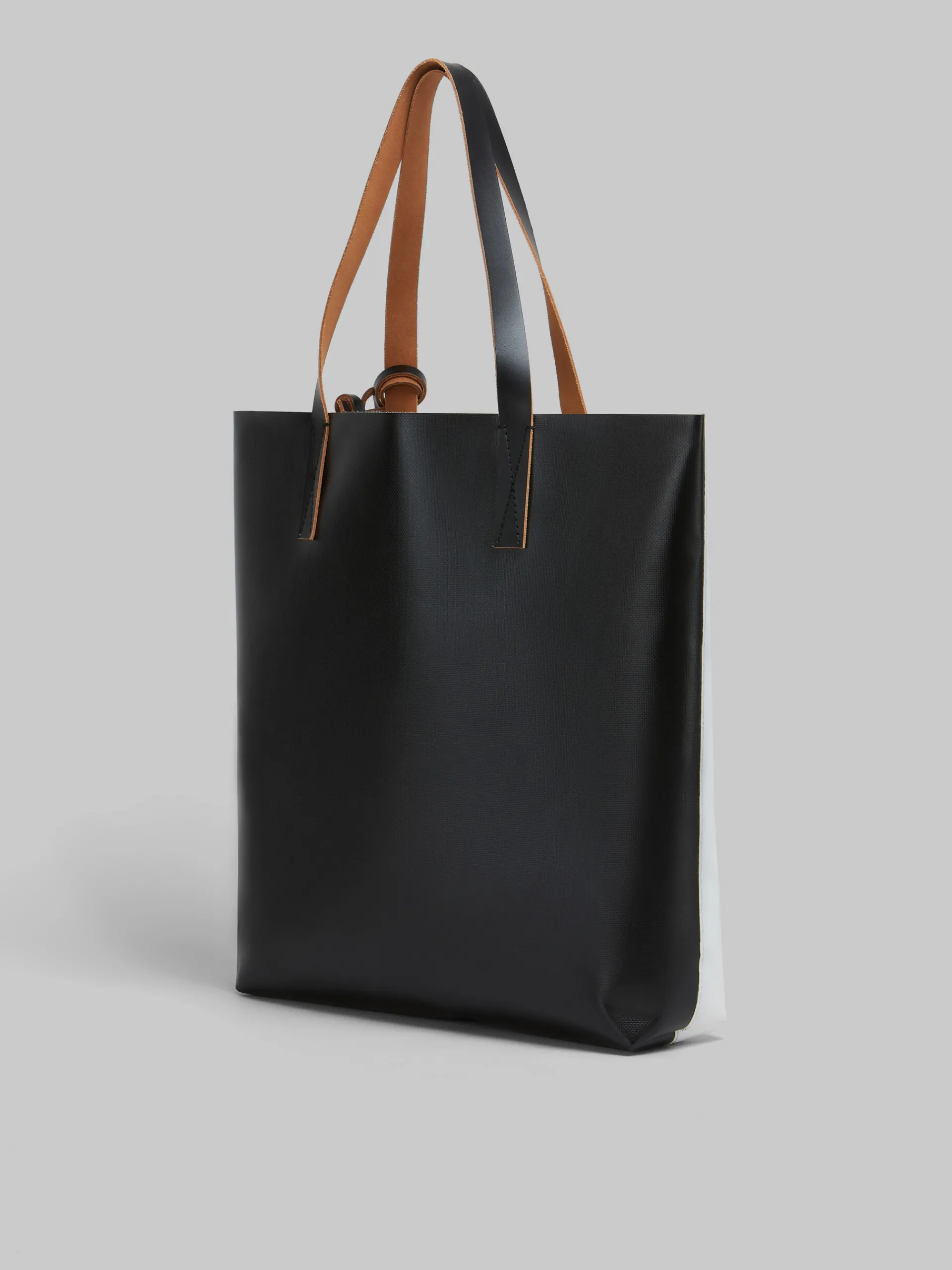 Tote Bags | Tote Bags>Marni Two Tone Tribeca Tote With 30th Anniversary Print PINKGUMMY