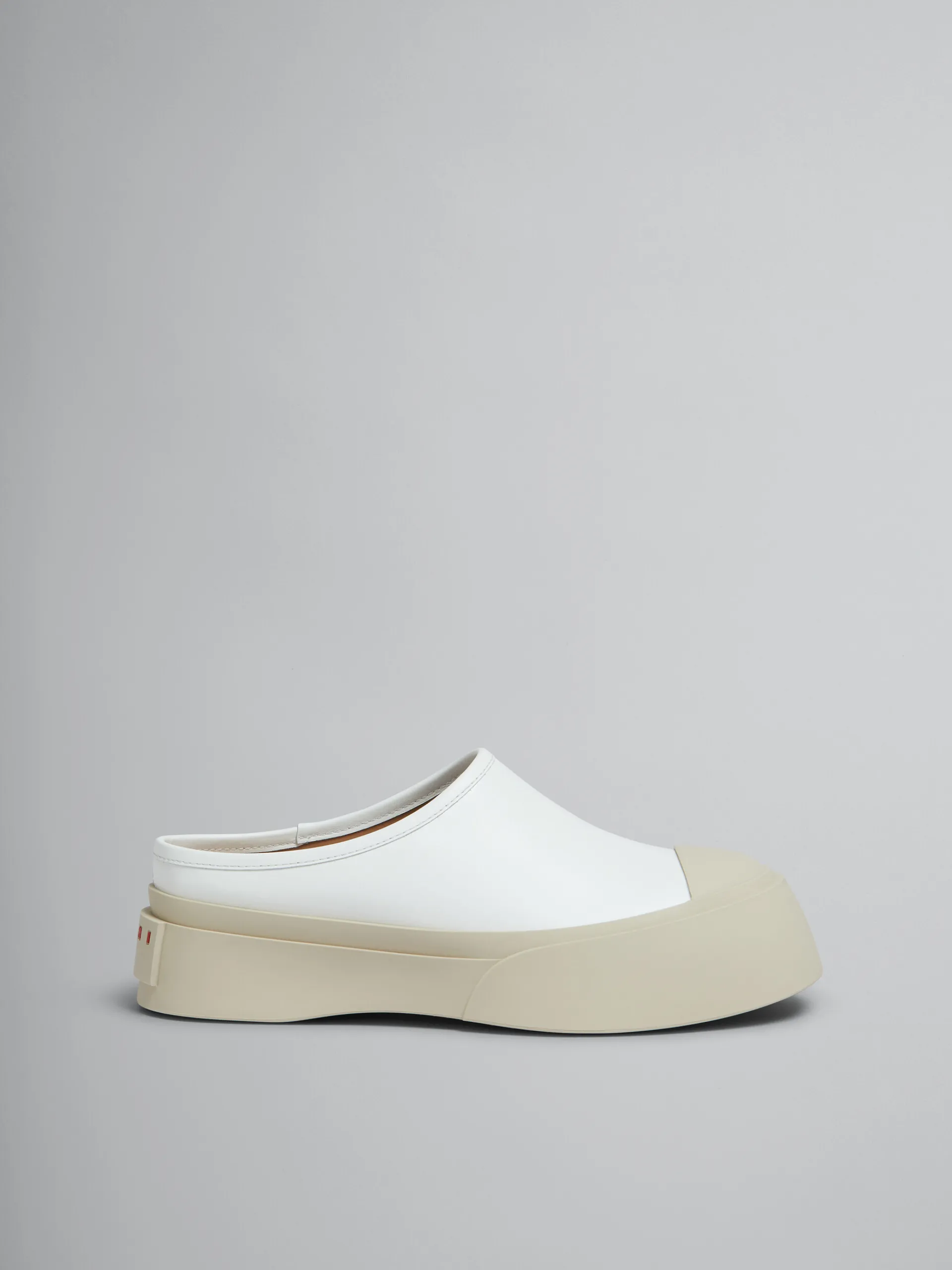 Sneakers | Pablo>Marni White Leather Pablo Sabot LILYWHITE