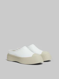 Sneakers | Pablo>Marni White Leather Pablo Sabot LILYWHITE